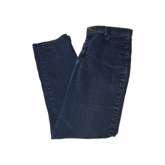 Lee Relaxed  Women's SIze 16 Blue Jeans 36x30 Relaxed straight leg at the waist - Picture 1 of 6